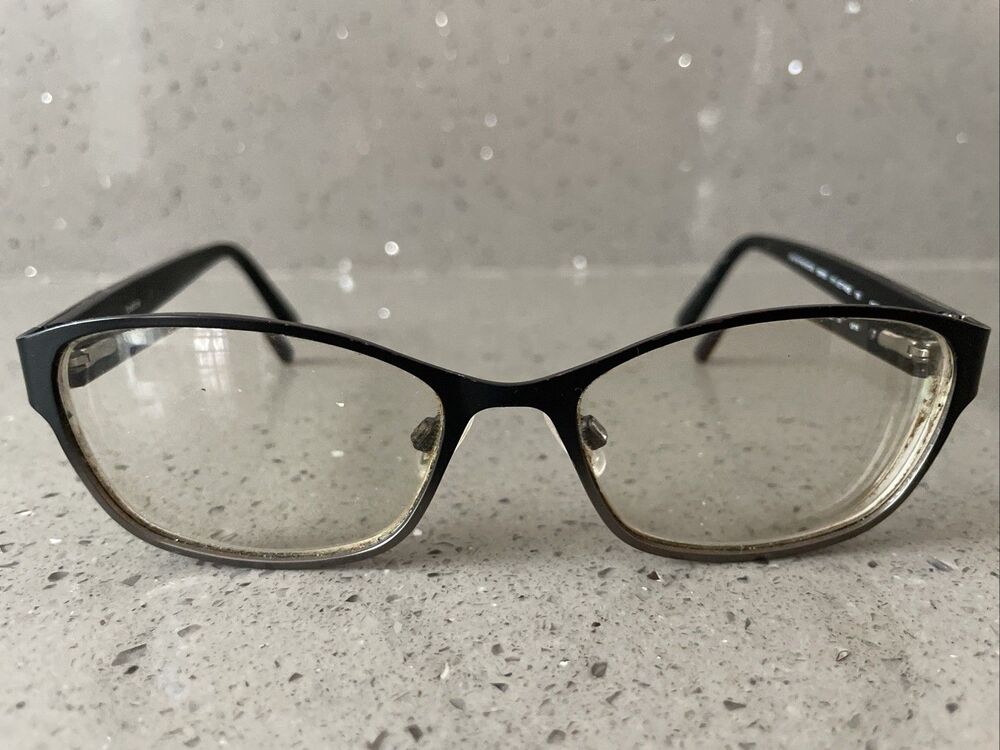 Bebe Eyeglass BB5083 (001) JET FADE 51 16 135 Love On The Rocks Black 8/B3